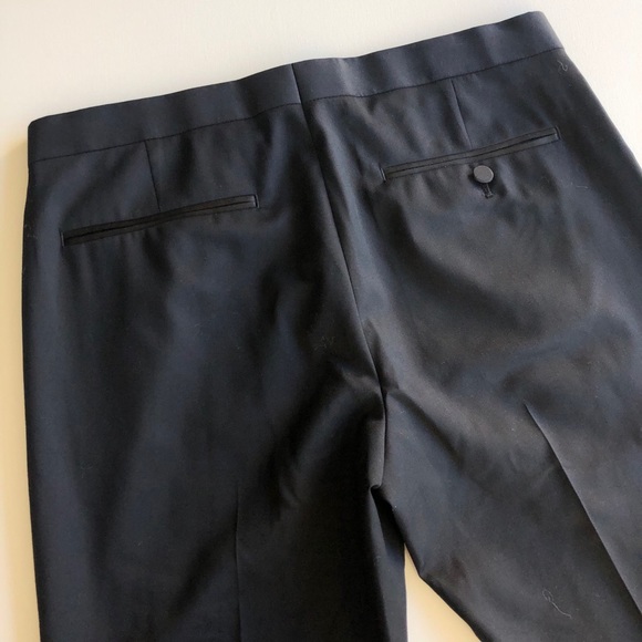 Marlo Tuxedo Wool Pant in Eclipse Navy Blue - Picture 10 of 11